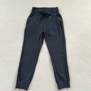 Lululemon Ready to Rulu Jogger High Rise Crop Heathered True Navy Black Women 2